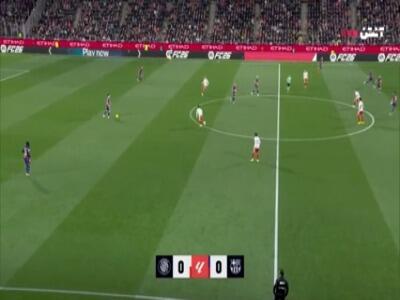  خلاصه بازی خیرونا 2 - بارسلونا 1