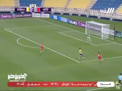  گل دوم تراکتور به شکلی عجیب به ثمر نرسید