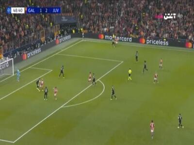  گل دوم گالاتاسرای به یوونتوس توسط نوالانگ