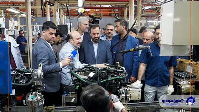  بازدید دادستان عمومی و انقلاب تهران از شرکت مگاموتور سایپا