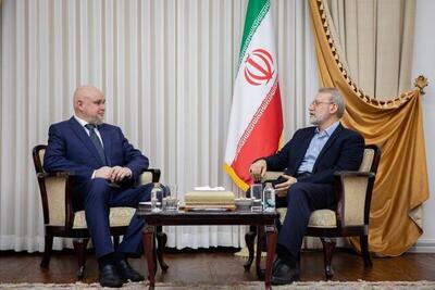  لاریجانی: فشارهای غرب نتوانسته همکاری‌های راهبردی ایران و روسیه را متوقف کند