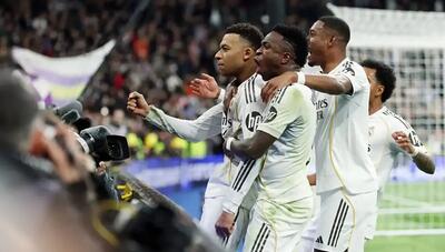  بازگشت رئال مادرید به صدر جدول لالیگا با پیروزی قاطع