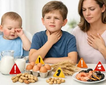  آلرژی غذایی از چه سنی شروع می‌شود؟