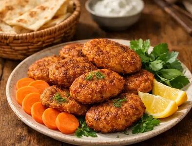  طرز تهیه کتلت هویج با گوشت چرخ کرده ، متفاوت و خوشمزه
