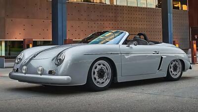  پورشه ۲۰۱۷ با طراحی ۱۹۴۸؛ شاهکار جدید استارک موتور‌ (+تصاویر)