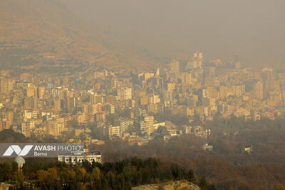  آسمان تهران تا پنجشنبه غبارآلود است