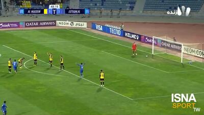  گل دوم استقلال به الحسین توسط آسانی + ویدیو