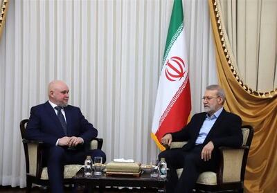  دیدار وزیر انرژی روسیه با لاریجانی