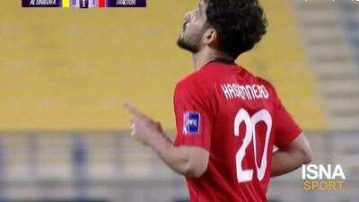  گل اول تراکتور به الغرافه توسط هاشم‌نژاد + ویدیو