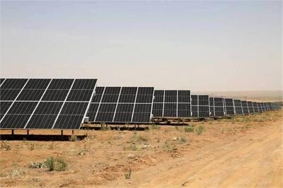  آغاز عملیات اجرایی نیروگاه خورشیدی پنج مگاواتی خمین