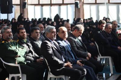  اربعین شهدای حمله تروریستی آمریکایی صهیونیستی در رشت برگزار شد