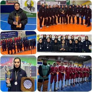  نائب قهرمانی تیم گیلان در مسابقات هاکی بانوان زیر 23 سال کشور