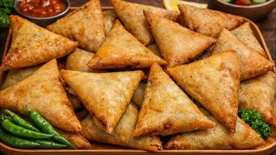  دستور پخت سمبوسه پیتزایی با تخم مرغ خوشمزه و ساده