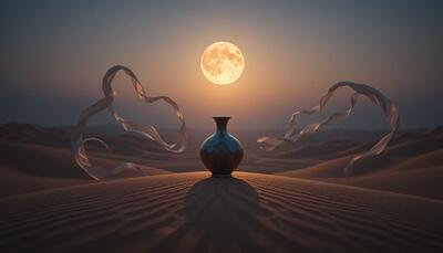  نغمه های عاشقانه و اندوهگین: آوای باد و عشق در دنیایی از سفال