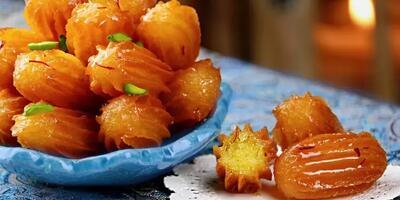  طرز تهیه شیرینی بامیه : آموزش بامیه ترد و عسلی دسر مخصوص ماه رمضان