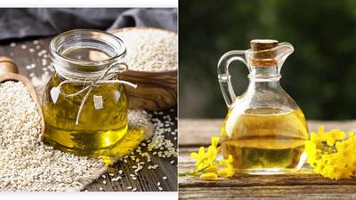  مقایسه روغن کلزا و کنجد: کدام برای سلامتی شما بهتر است؟