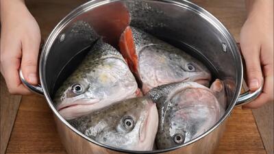  دیگه سر ماهی را دور نندازید / دستور پخت غذایی خوشمزه با کله ماهی