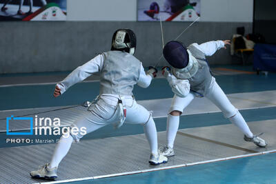  تصاویر| لیگ برتر شمشیر بازی زنان