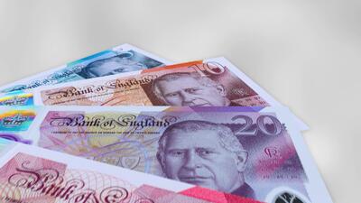  قیمت پوند انگلیس، امروز سه‌شنبه ۲۸ بهمن ۱۴۰۴