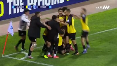  ببینید؛ گل دوم الحسین به استقلال با اشتباه فرعباسی دقیقه 75