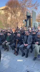  تصاویری از مراسم بدرقه عنایت بخشی به خانه ابدی