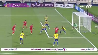  ببینید؛ گل اول تراکتور به الغرافه توسط هاشم‌نژاد دقیقه 60