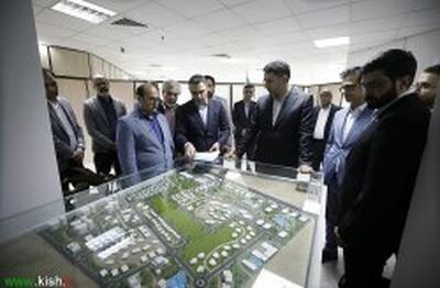  بررسی عملکرد شرکت سرمایه گذاری وتوسعه کیش در بازدید محمد کبیری/ آغاز به کار دفتر مدیریت اجرایی شهرک سلامت