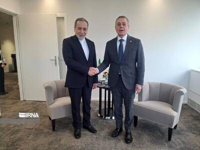  جزئیات دیدار عراقچی با وزیر خارجه سوئیس