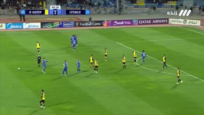  گل دوم استقلال به الحسین + ویدئو