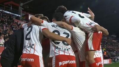  گل اول خیرونا به بارسلونا (توماس لمار)