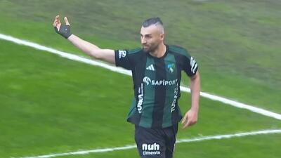  گلزنی سردار دورسون مقابل غازی آنتپ و شادی به سبک رونالدو