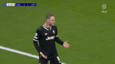  گل دوم یوونتوس به گالاتاسرای (دبل تون کوپماینرز)