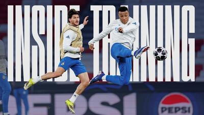  آخرین تمرین رئال مادرید برای تقابل با بنفیکا