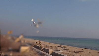  سپاه پهپادهای جدید خود را در تنگه هرمز رو کرد + جزئیات