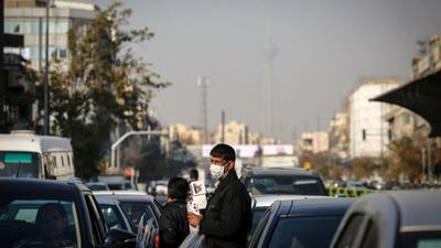  وزش باد و گرد و خاک شدید میهمان اهالی پایتخت