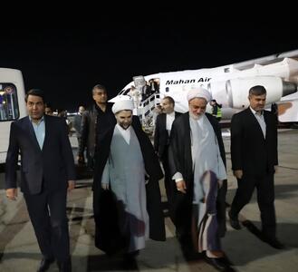  معاون اول قوه قضائیه وارد کرمان شد + برنامه سفر