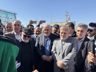  افتتاح پروژه‌های آبرسانی در شهر چمران و بندرامام با حضور وزیر نیرو