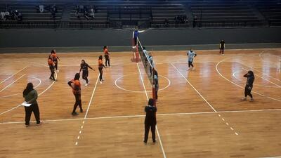  صدرنشین لیگ برتر والیبال زنان ایران در آمل زمین‌گیر شد!