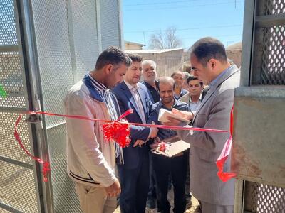  افتتاح چند پروژه عمران روستایی در یزدان‌آباد زرند