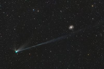  عکس روز ناسا از «دنباله‌دار ویرژوش»