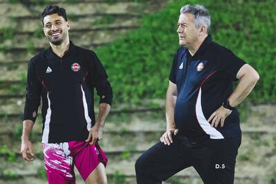  عکس | پیام عاشقانه شجاع خلیل زاده برای اسکوچیچ