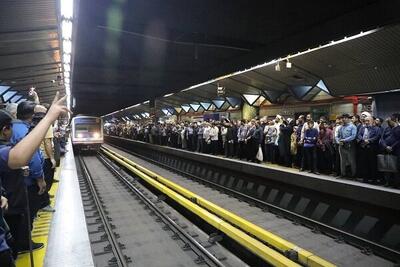  سرویس‌دهی خط یک متروی تهران به شرکت‌کنندگان اربعین شهدای حوادث اخیر