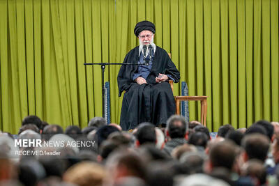  مردم تبریز با رهبر انقلاب دیدار کردند