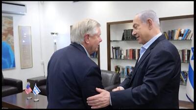  جلسه پشت درهای بسته سناتور گراهام و نتانیاهو برای جنگ