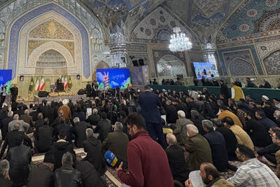  آیین بزرگداشت چهلمین روز شهدا و جانباختگان ناآرامی های دی ماه 1404 در مشهد برگزار شد