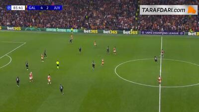  گل ساشا بویی به یوونتوس (گالاتاسارای 5-2 یوونتوس) - پارس فوتبال