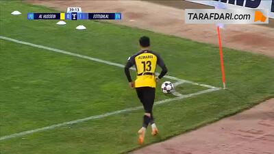 گل علی احمد به استقلال (الحسین 1-1 استقلال) - پارس فوتبال