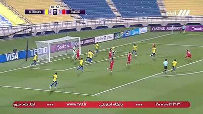  ویدیو| خلاصه بازی الغرافه ۰ - تراکتور ۲/ پاگشای ربیعی به خیر و خوشی - پارس فوتبال