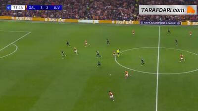  گل دوم نوآ لانگ به یوونتوس روی اشتباه لوید کلی (گالاتاسارای 4-2 یوونتوس) - پارس فوتبال