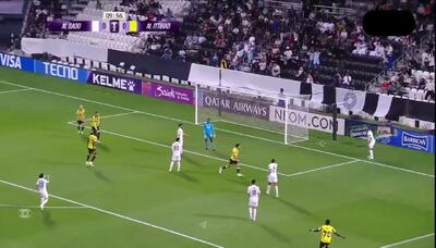  ویدیو: گل اول الاتحاد به السد توسط عوار - پارس فوتبال